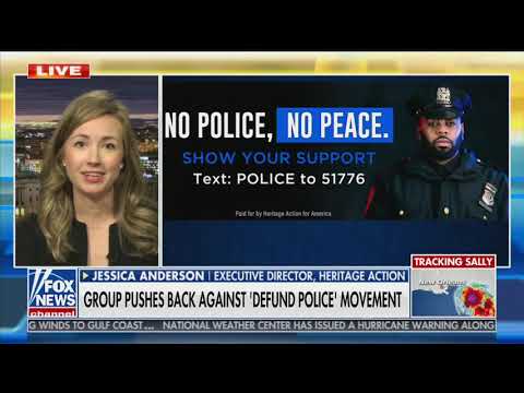 America Cannot Have Peace Without Police | Jessica Anderson on Fox News