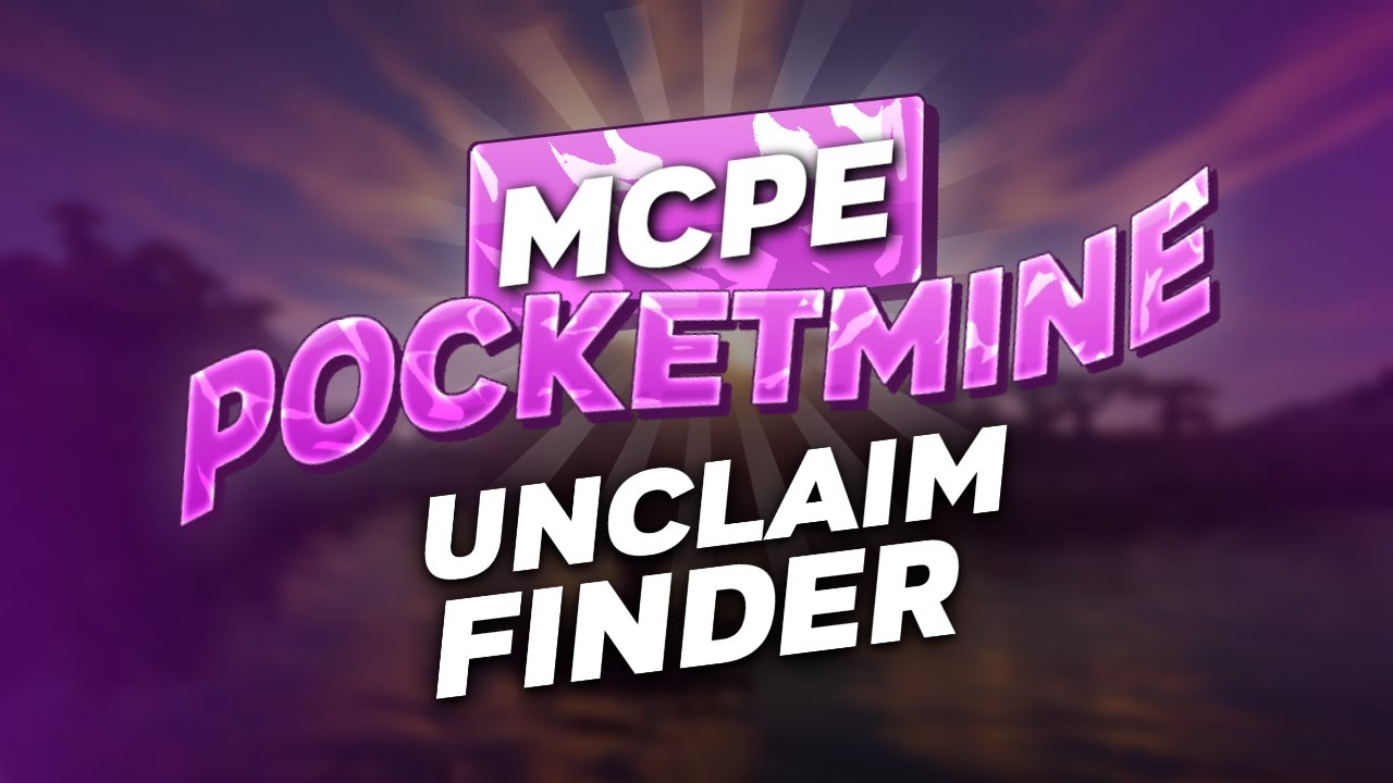 Plugin MCPE Advanced Unclaim Finder (1.17+) - YouTube