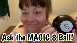 ASMR Whispering Ramble 🔮 Magic 8 Ball Q&A | Fun Relaxing Tapping 