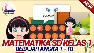 MATEMATIKA SD KELAS 1 BELAJAR ANGKA 1 10 | EDUMOTION INDONESIA ANIMASI PENDIDIKAN