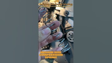 Compression Spring #compression #spring #coilspring #factory #CNC #OEM #affordable