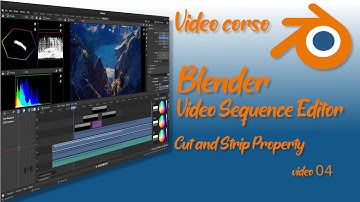 04-Blender Video Sequence Editor-Cut and Strip Property