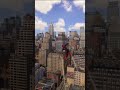 Spiderman 2s swinging is perfect