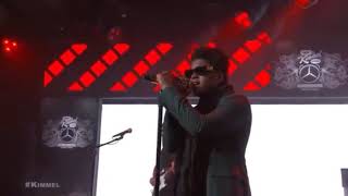 Kodak Black singing at the Kimmel live