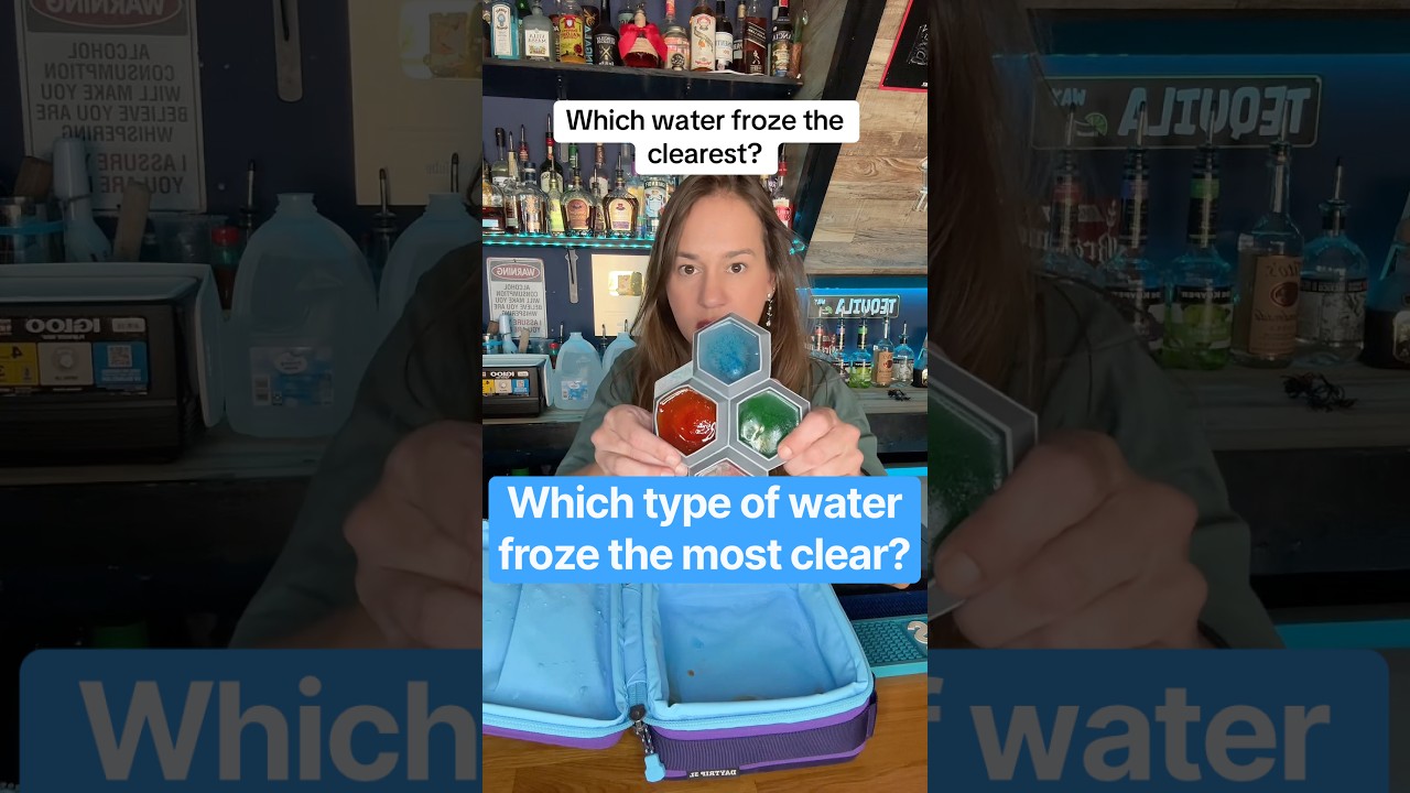 I am busting the clear ice myths. How to make clear ice has nothing to do with the kind of water