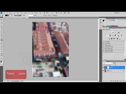 Photoshop Tutorial: Tilt Shift Technique [Beginner]