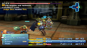 Final Fantasy XII - Fighting Judge Ghis