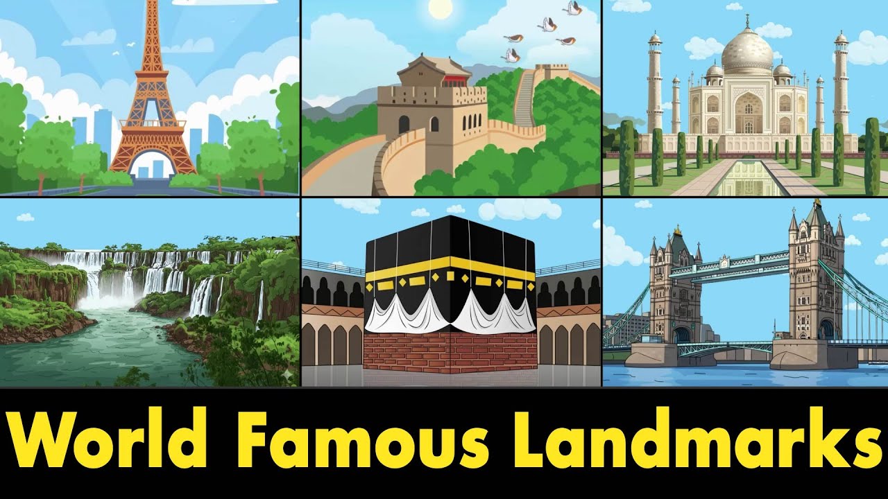 50 World Most Famous Monuments and Buildings of the World You must visit Most Famous Landmarks
