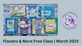 Flowers & More | March 2023 Free Cardmaking Class