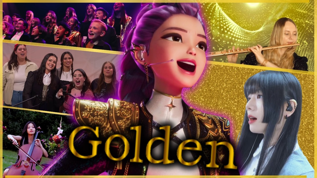 K-pop Demon Hunters Golden 7 Year Channel Anniversary Mashup