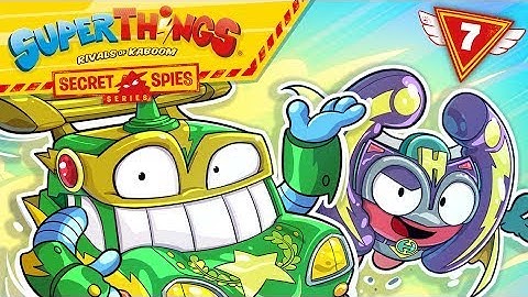 ⚡SUPERTHINGS EPISODES😎 Ep 7  SPEED PATROL, masters of the road 💥  CARTOON SERIES for KIDS