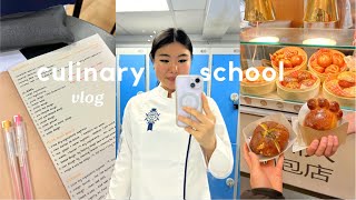 a day in my life as a culinary student ౨ৎ waking up at 6AM, student vlog, le cordon bleu london