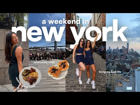 NYC DIARIES | living my best balanced life in the city, hosting a community walk & enjoying it all!