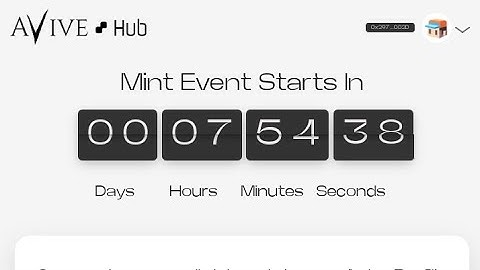 Avive Free Mint (free NFTs) free usdt