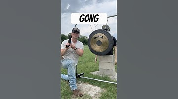 Shooting a Gong With a 50 Cal Sniper Rifle