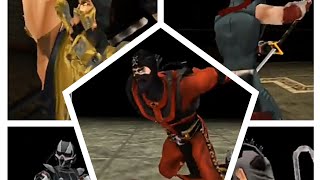 Mortal Kombat Unchained - All Hara Kiris