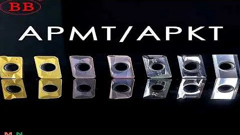 BB Carbide Insert APMT1604 APMT1135 APKT 1135 1604 PDER CNC Machine Indexable Milling Tool
