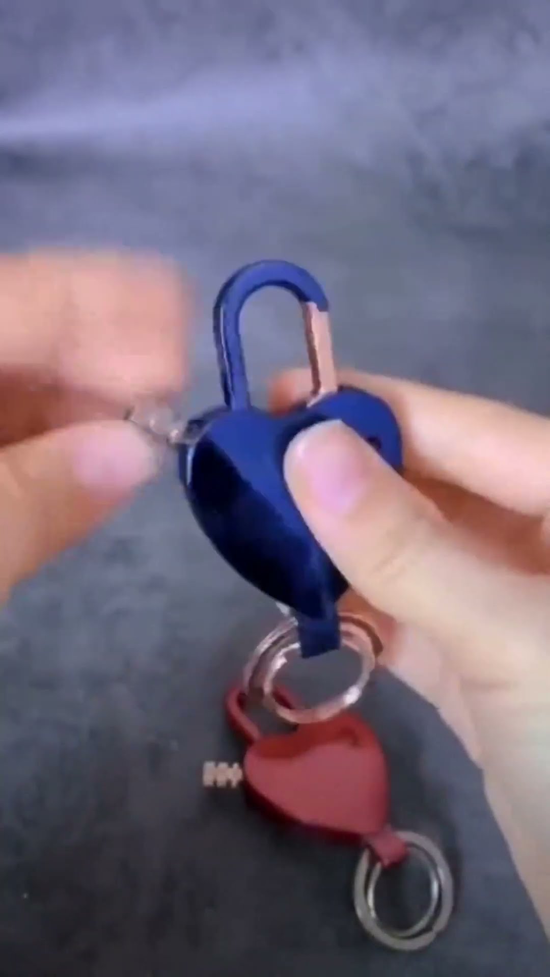 Stylish Heart Permanent Keychain Match Lighter