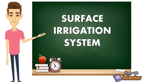 Module III | Surface Irrigation System | Part II