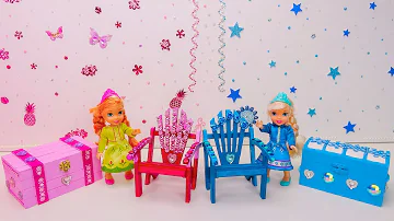Elsa and Anna toddlers room makeover