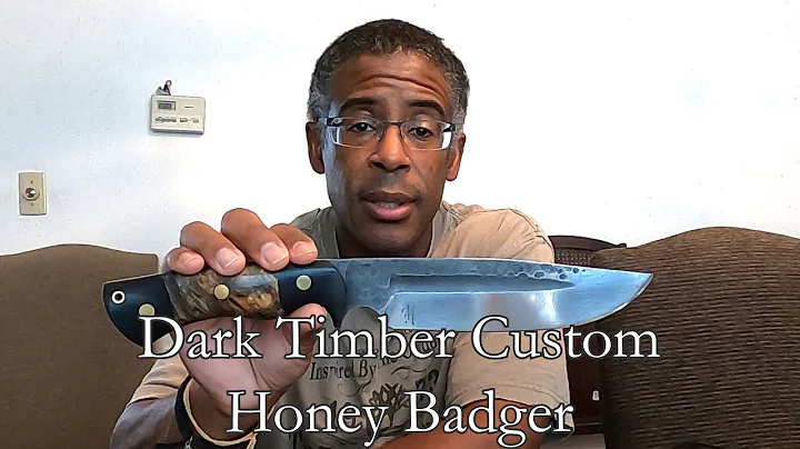 Dark Timber Knives Honey Badger - Custom VS Mid Tech