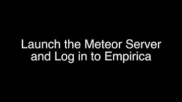 Empirica Tutorial Step 4: Launch and Login