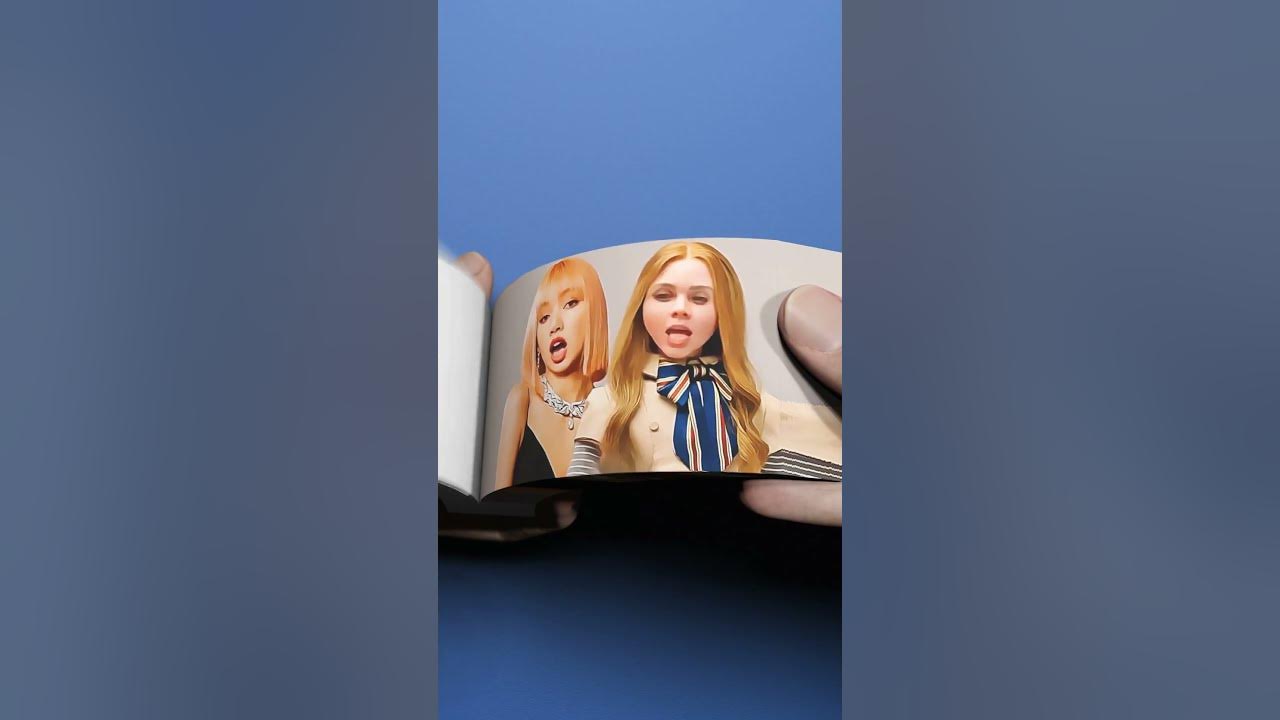 M3gan & Lisa Singing "Cupid" FlipBook m3gan lisa flipbook shorts