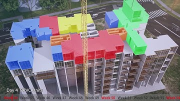 Hillview 4D Construction Sequence Animation