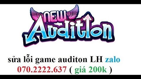 lỗi Audition XIGNCODE error e0191009 không vào được game