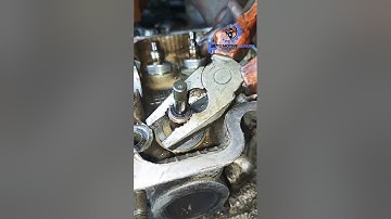 Valves seal replacement. #automobile #subscribetomychannel