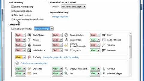 Net Nanny Parental Controls - Quick Look Video Review