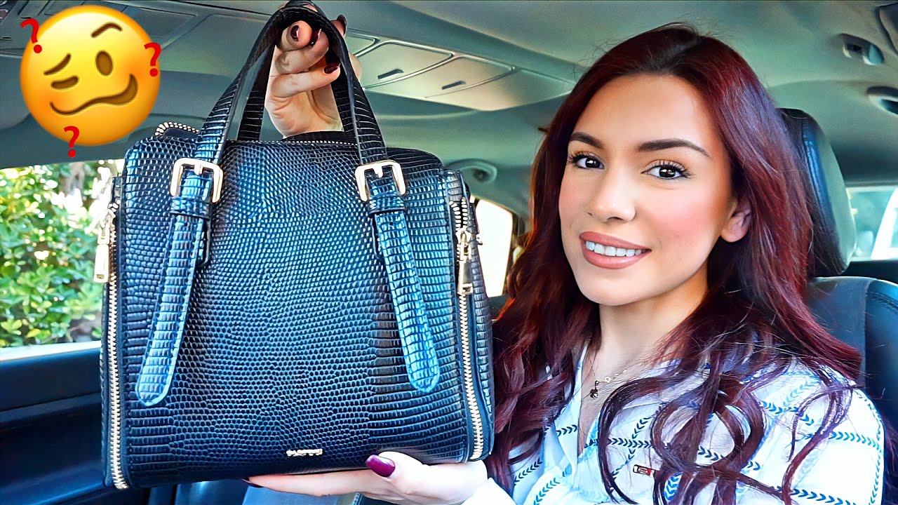 WHAT'S IN MY BAG | Te gjitha me detaje 😅 #marinaisufi