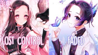 「Nightcore」→ Lost Control ✘ Faded ↬ Switching Vocals - [Remix Mashup] Resimi