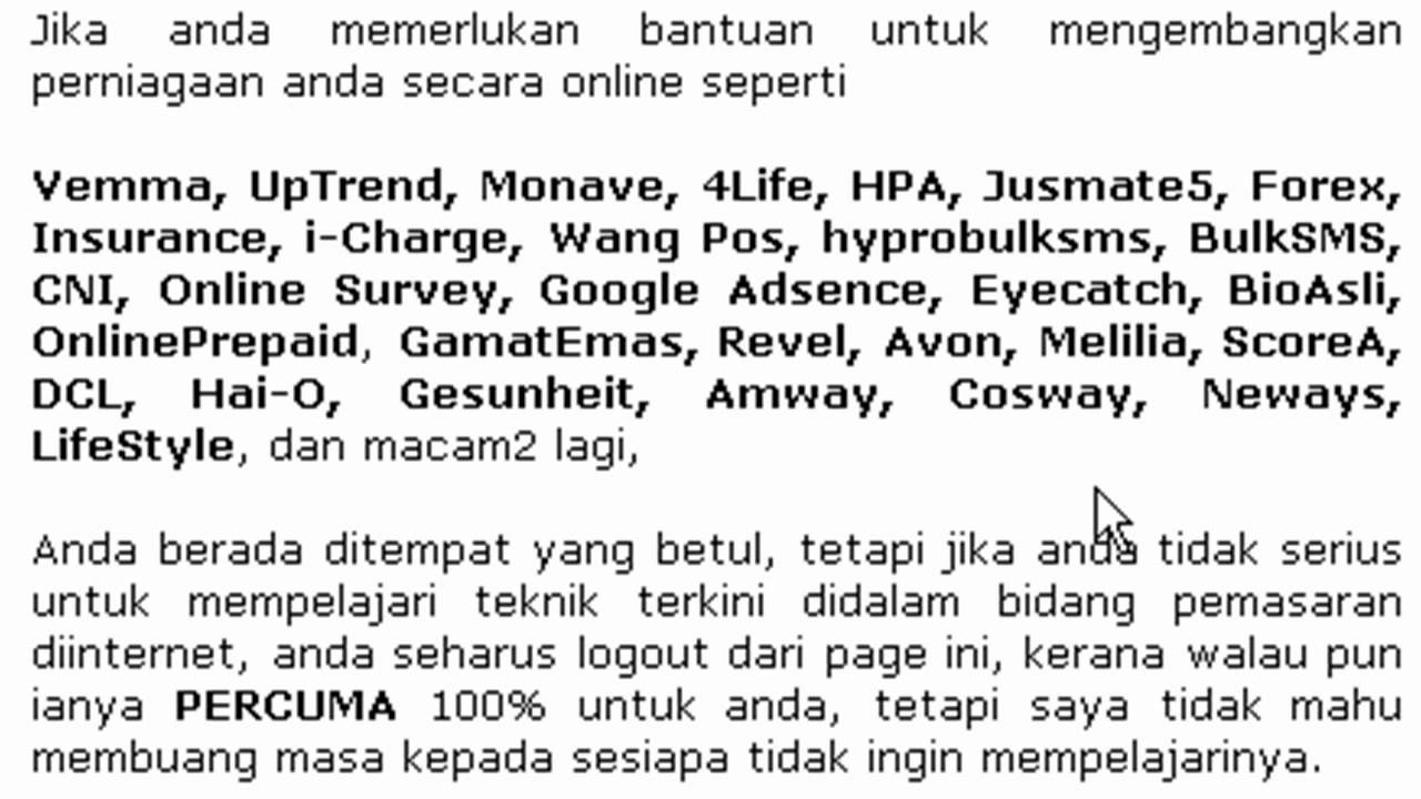 Bantuan Promosi Bisnes Anda