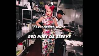RED RUBY DA SLEEVE(BASS BOASTED)