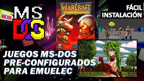 Juegos de MS DOS pre-configurados para EmuELEC