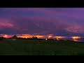 Майская Гроза (Таймлапс видео 4К) May Thunderstorm (4K Timelapse video)
