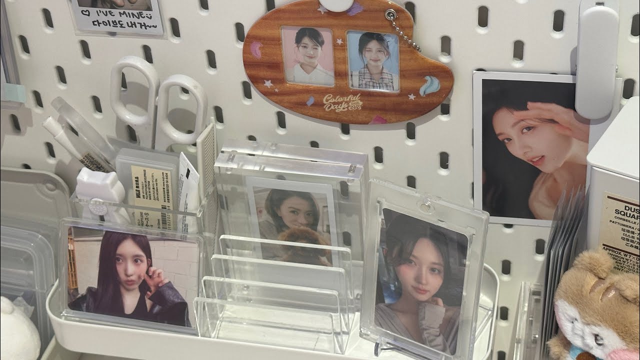 📓desk tour | 書桌整理來啦！簡潔風？！｜其實我還有3科未考完試🤣｜昨天是我的生日😋｜我的ive台歷到了（有拍開箱👽）