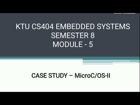 KTU CS404 Embedded