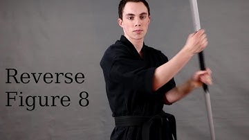 How to do Reverse Figure 8 Trick with Bo Staff