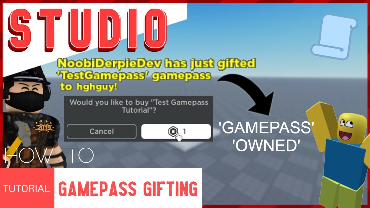 Gift Gamepass - Roblox