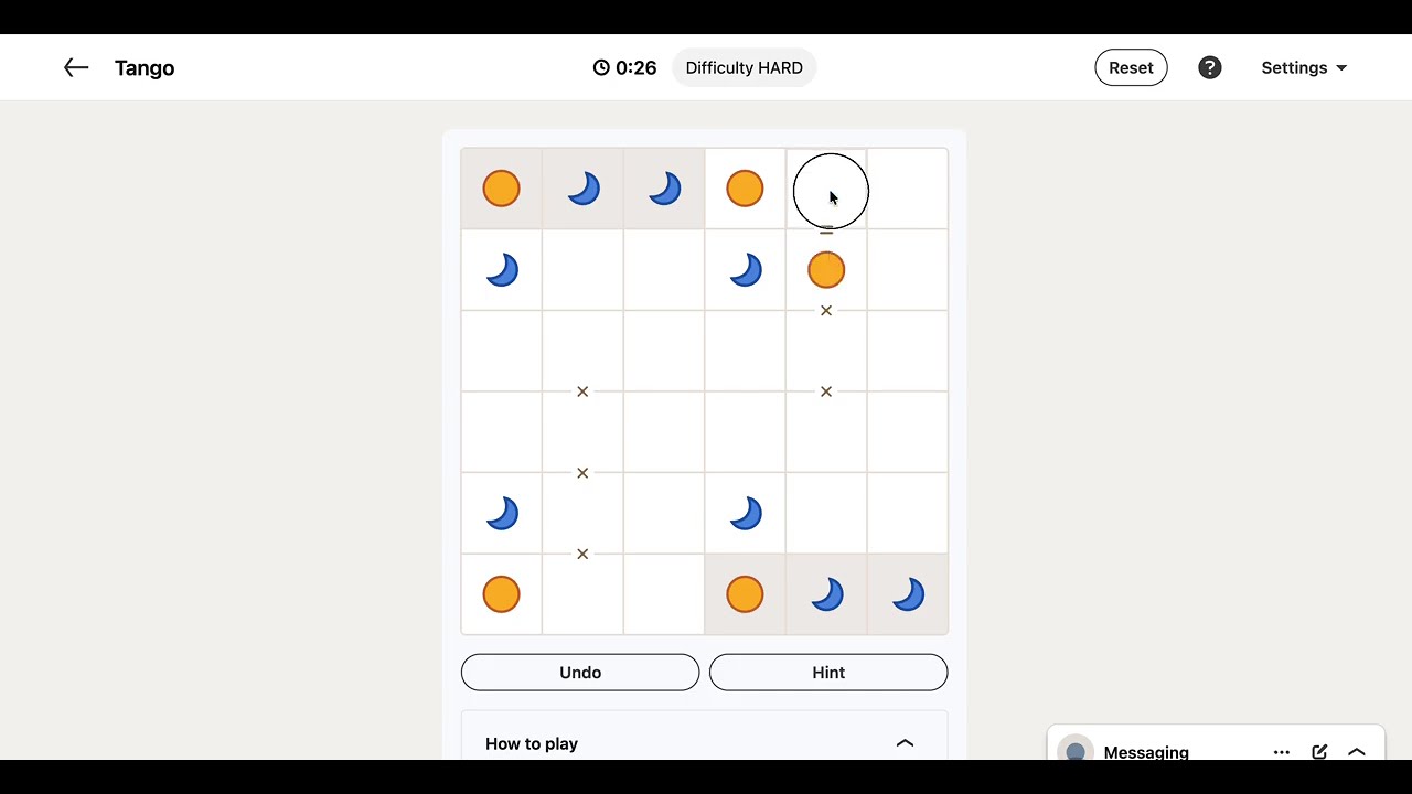 LinkedIn Tango Answer Today | 18 October 2026 - Puzzle #741
