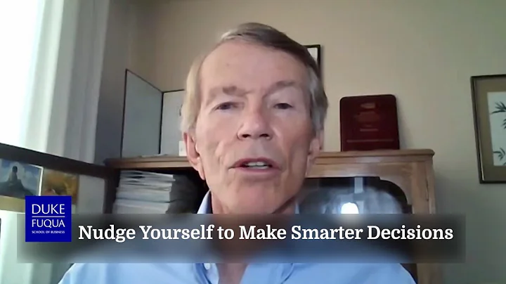 Nudge Yourself to Make Smarter Decisions