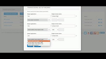 Using wizards to easily create transcoding scenarios: Nimble Streamer Transcoder UI review