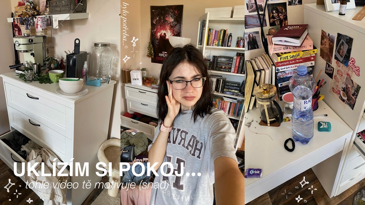 UKLÍZÍM SI POKOJ! *tohle video tě motivuje*