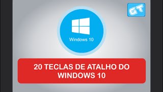 20 Teclas de Atalho do Windows 10 que você PRECISA CONHECER