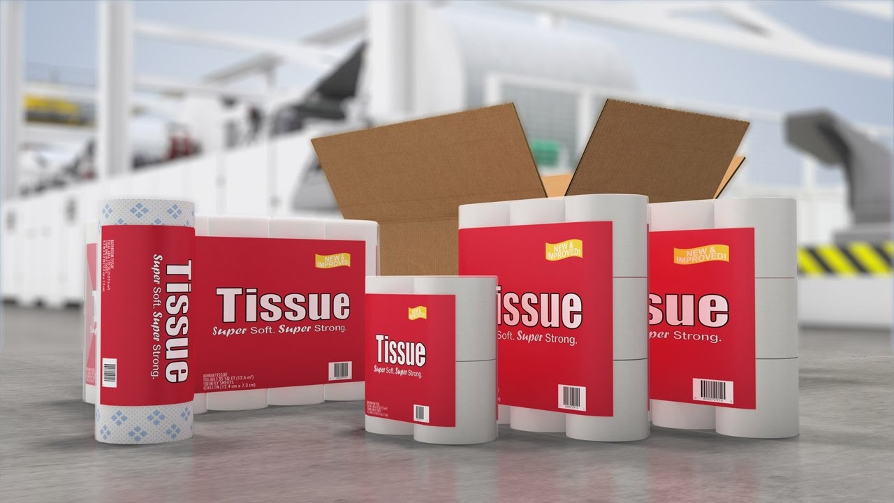 Tissue Roll Converting Overview - YouTube