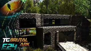 Brutal Ark || E24 - Building The Dino Pen || TimmyCarbine screenshot 4