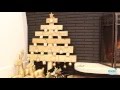 Pallet board Christmas Tree Advent Calendar