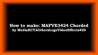 How to make MAFVE3424 Chorded